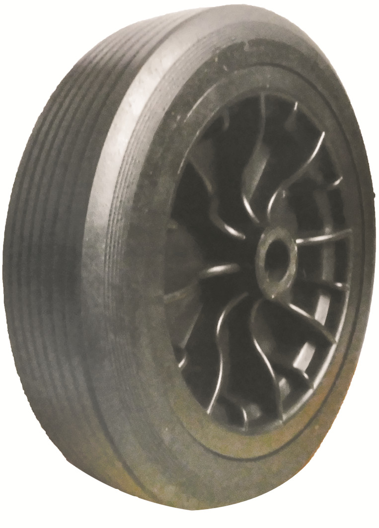 12 inch solid rubber wheel