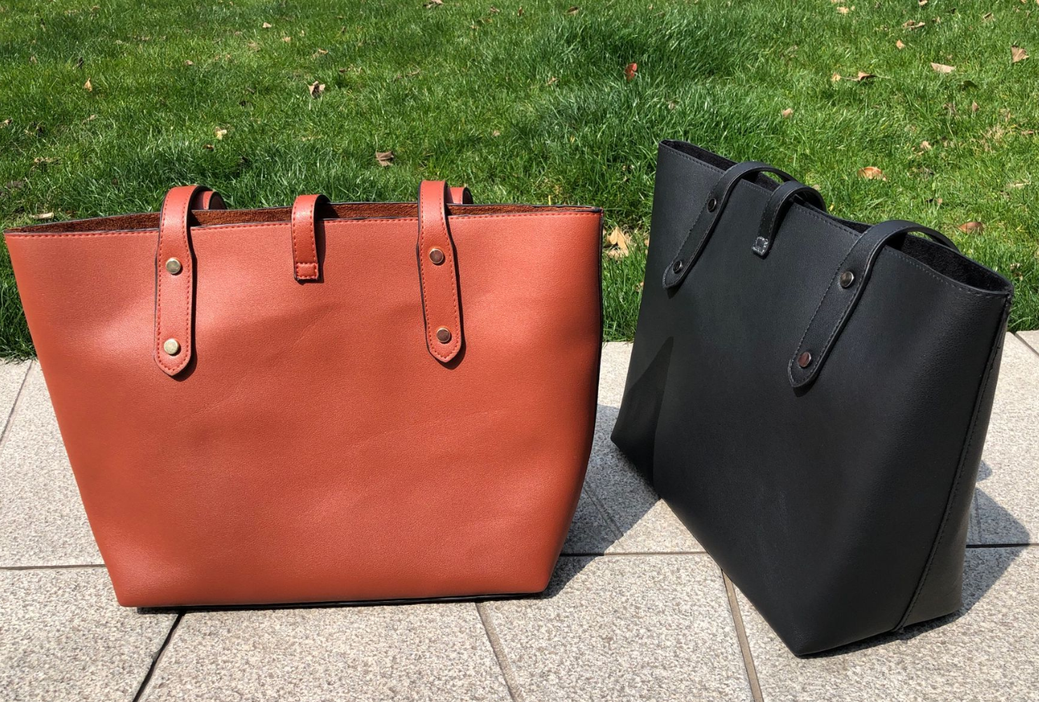PU handle bag