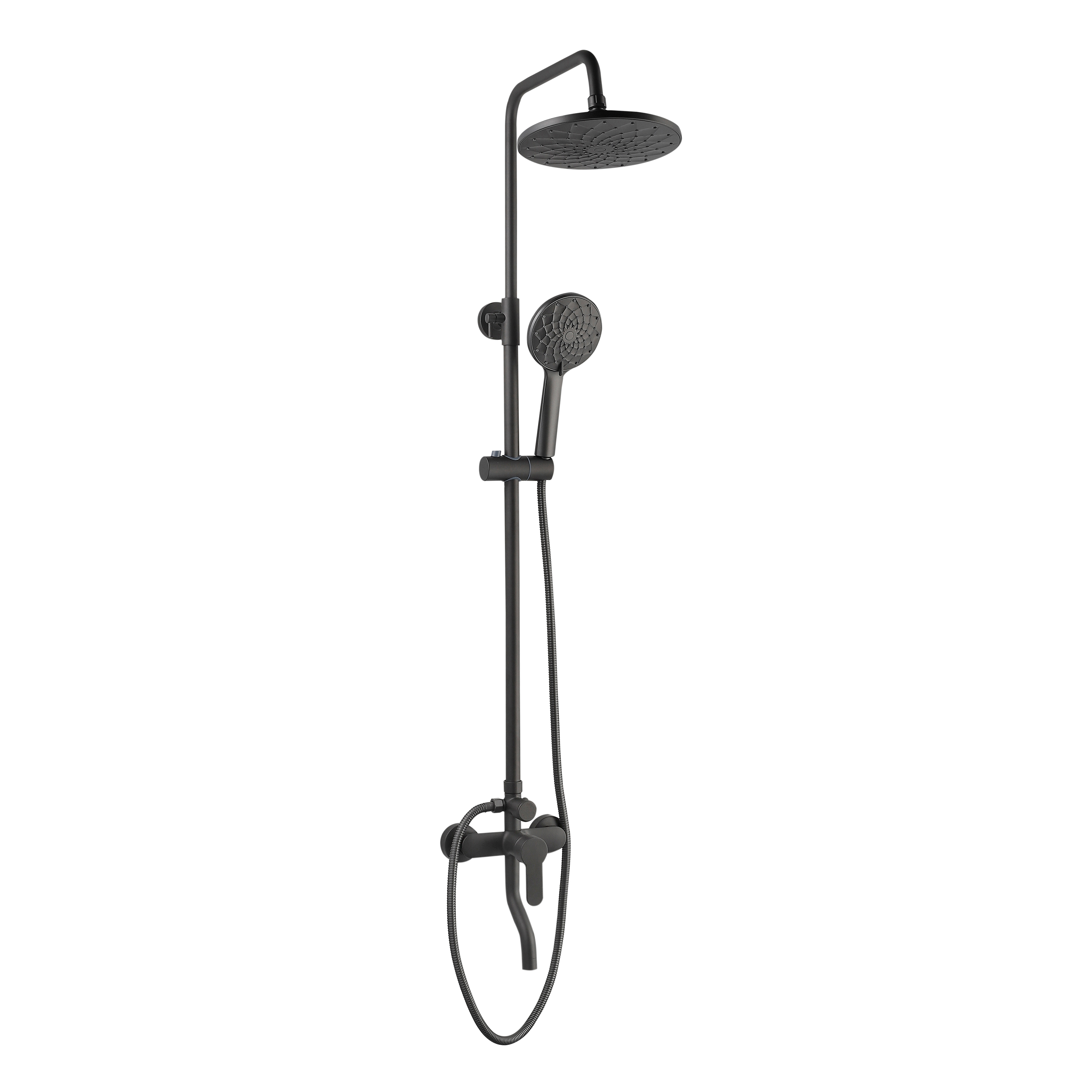Thermostatic shower column
