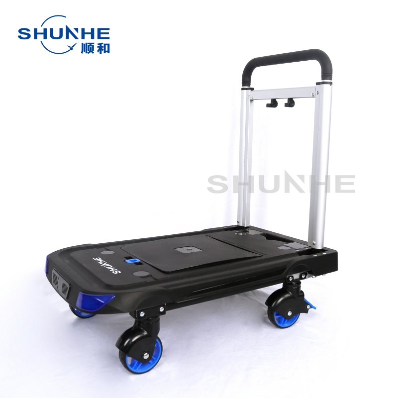 Small Platform Hand Truck Folding Hand Trolley Hand Cart with Folding Wheels FW-99FS