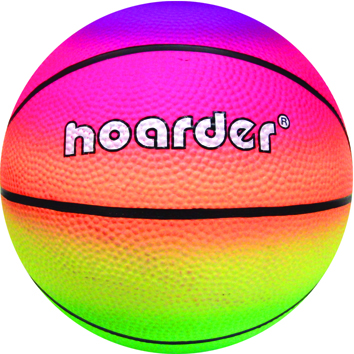 Rainbow basketball