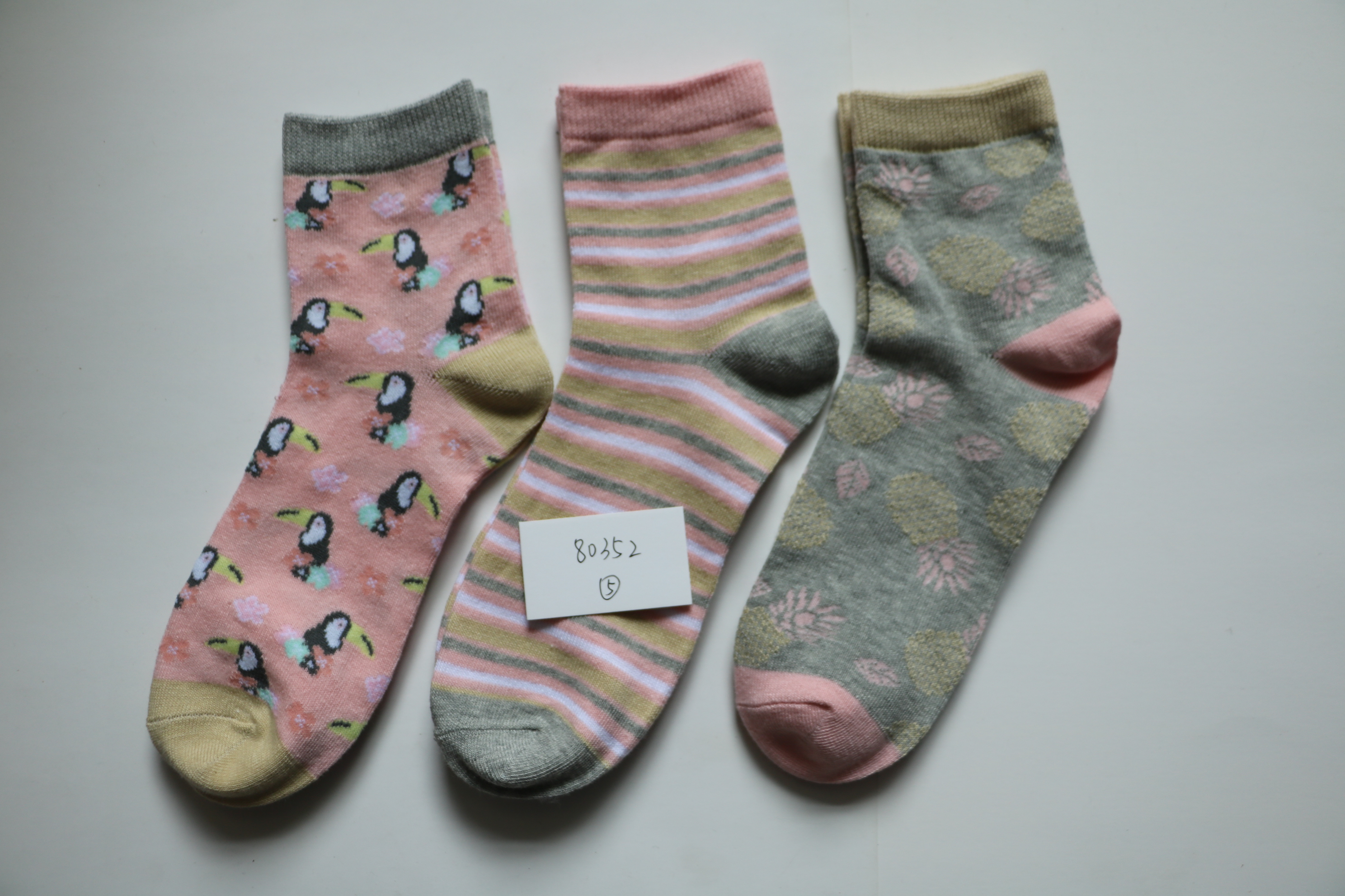 girls' cotton socks