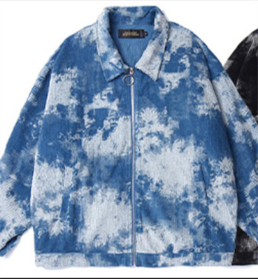 Men's Tie Dye Corduory Jacket