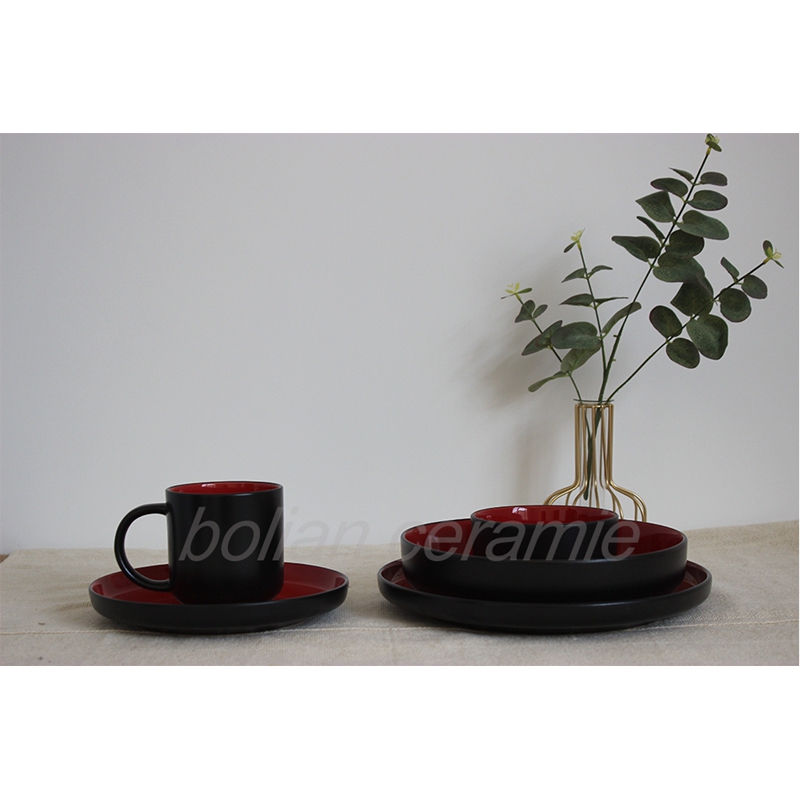 2-tone glaze dinnerware