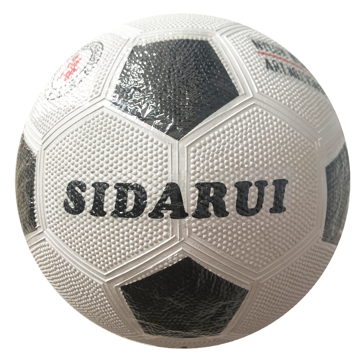 Custom brand factory wholesale size 5 4 3 pebble rubber football
