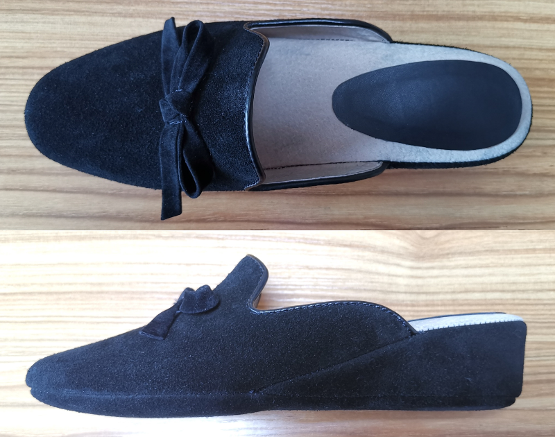 Lady's Indoor Leather Slippers