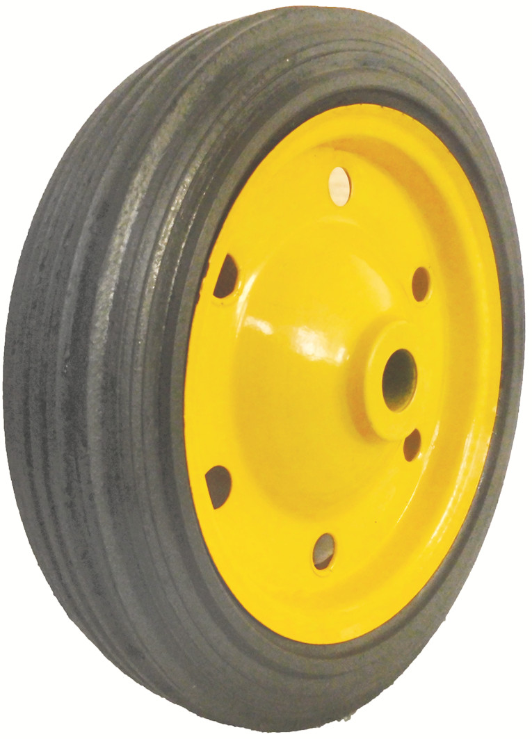 12 inch solid rubber wheel