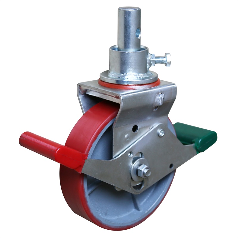 8 inch europ type non offset good design scaffold casters