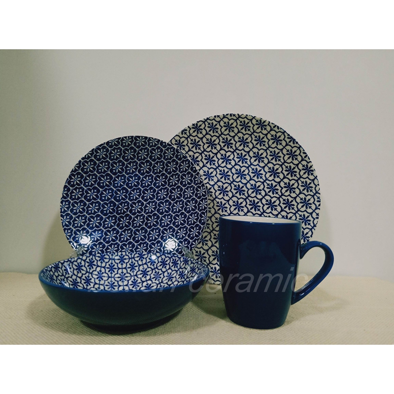 Pad printing dinnerware