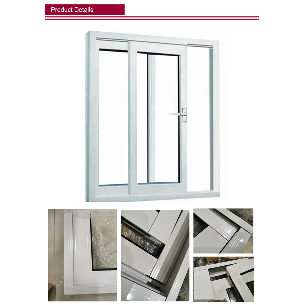China high quality aluminum profile new design price white sliding aluminum window