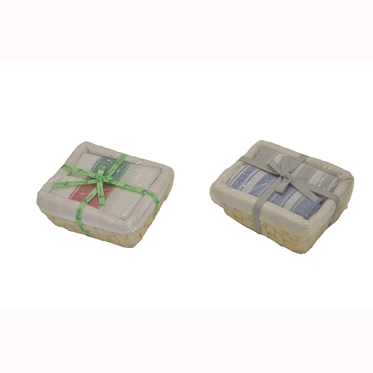Cotton towel set towel gift box packing
