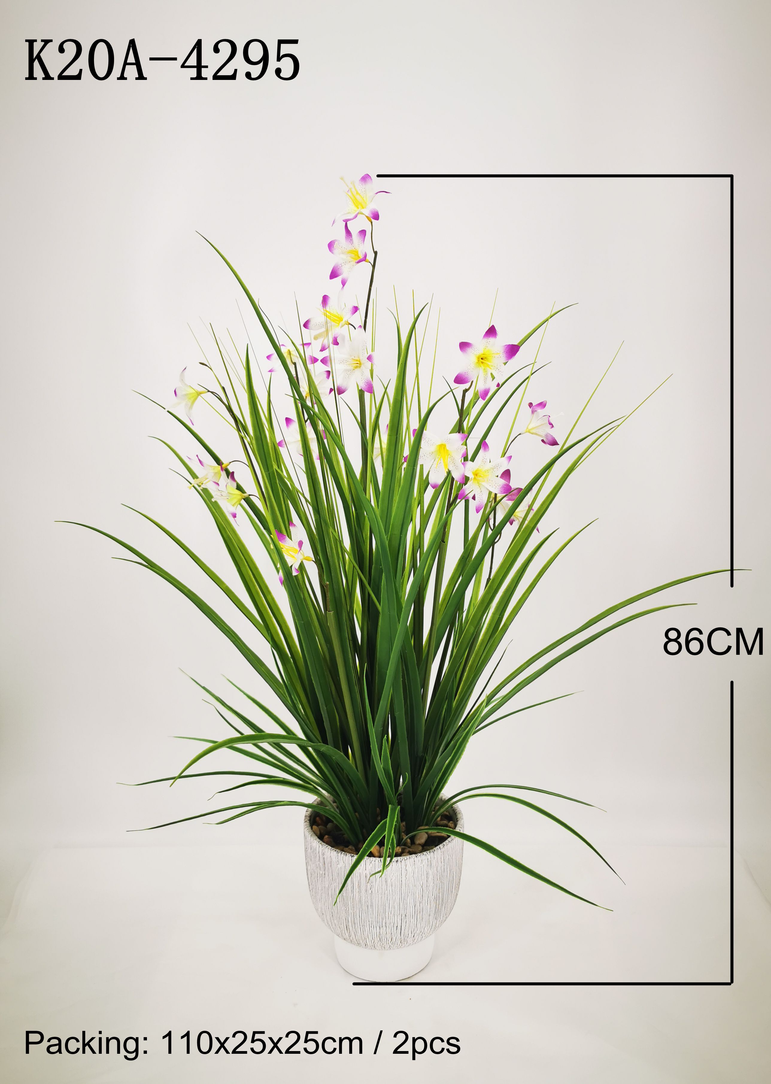 Greenery Aitificial Tropical Potted Plants / Flowers, for Farmhouse,Home, Garden, Office,Patio,Wedding,Indoor,Outdoor Decoration & Housewarming Gift.