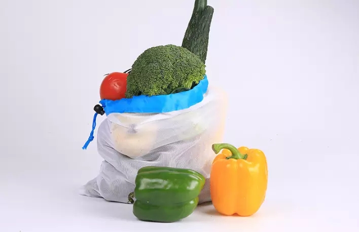 vegetable bags, reusable veggie bag