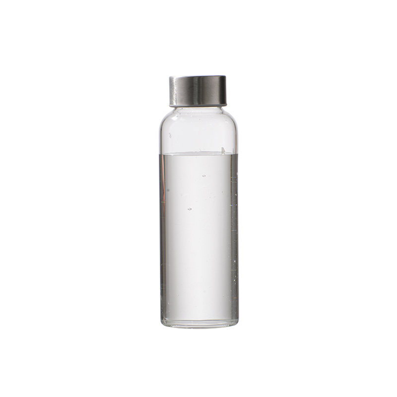 Glass water bottle