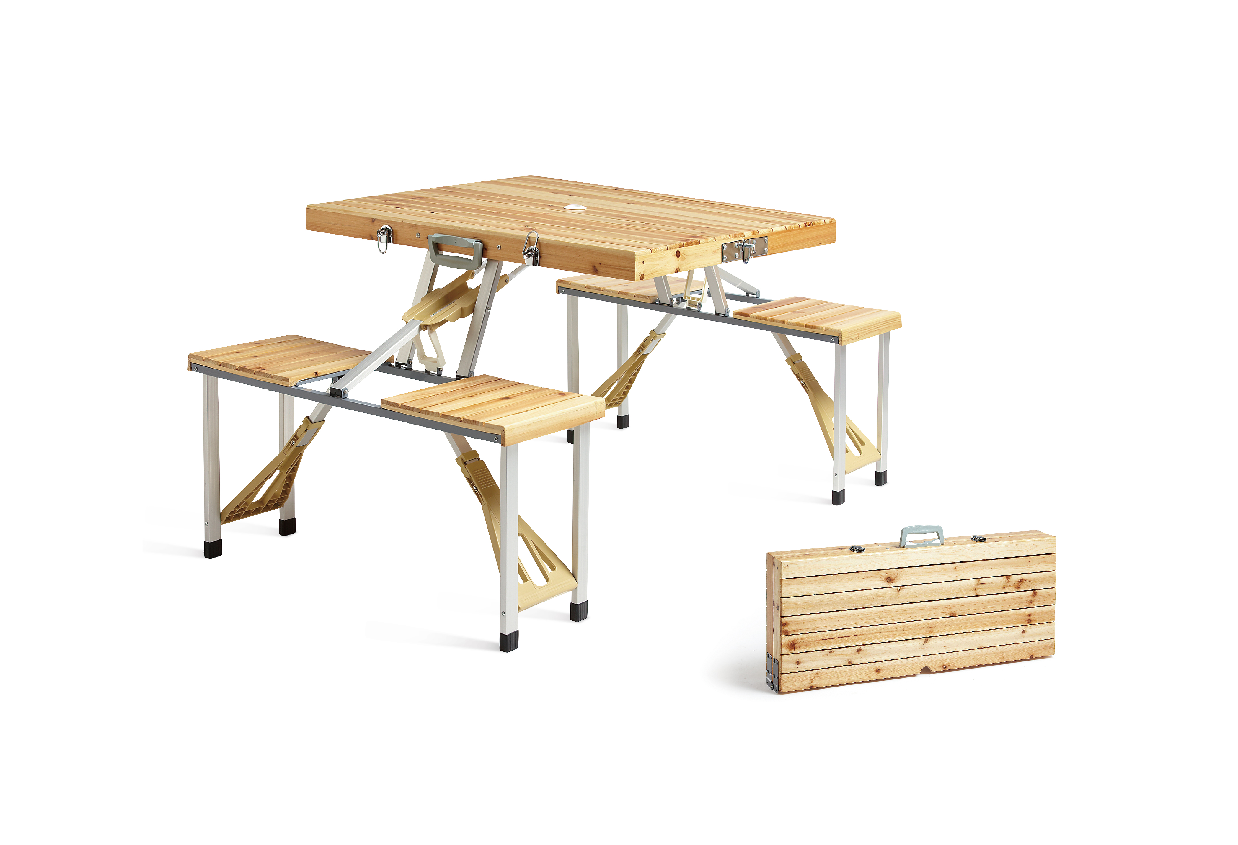 folding table and chair
