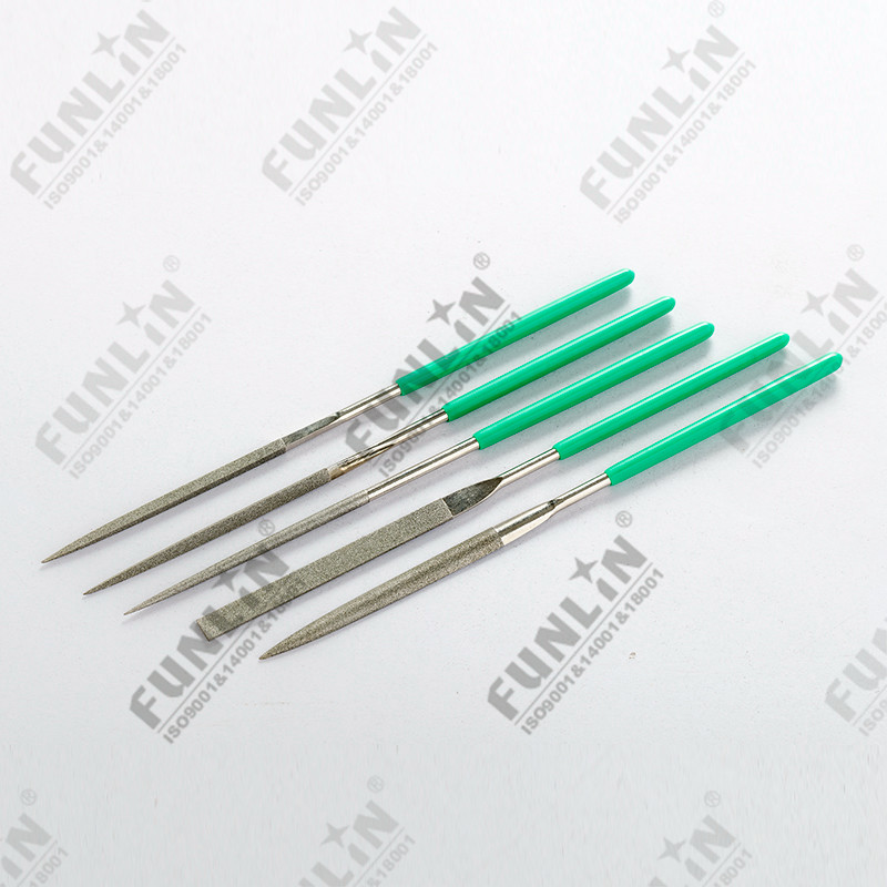 Electroplated diamond file