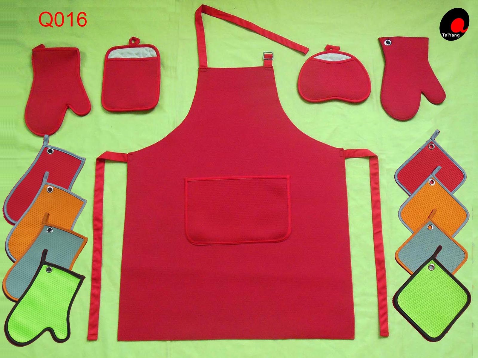 Neoprene apron/oven mitt/potholder