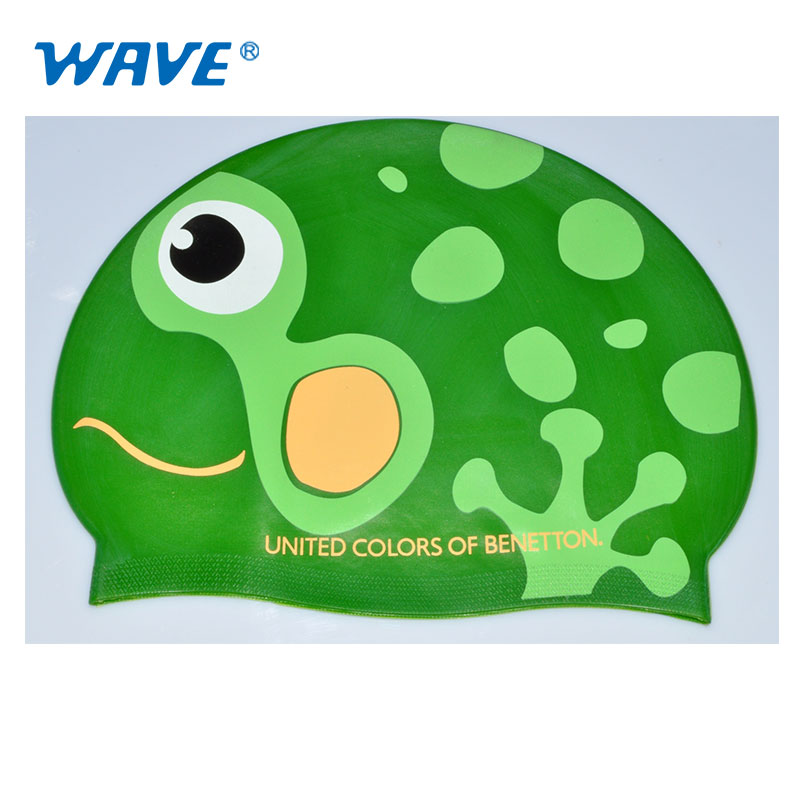 Factory direct custom printed college swim caps adult funny printing swim caps