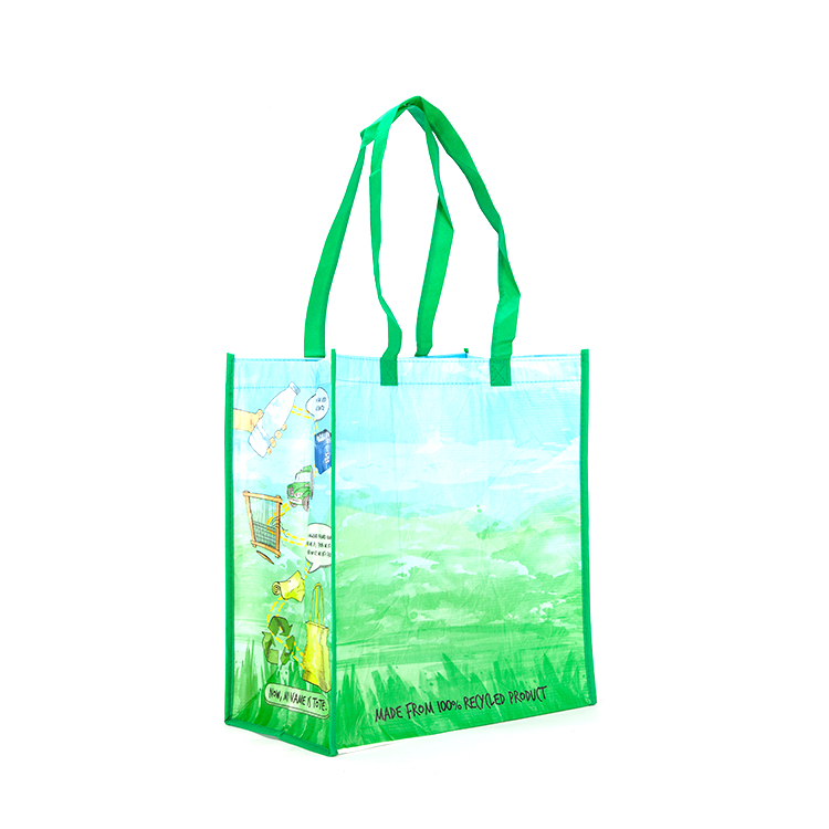 Good quality eco recycled resable rpet shopping bag