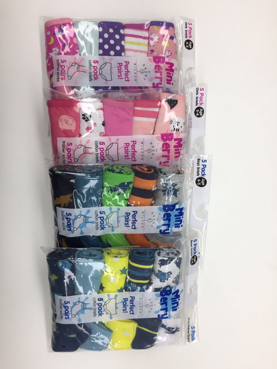 Kids brief+sock