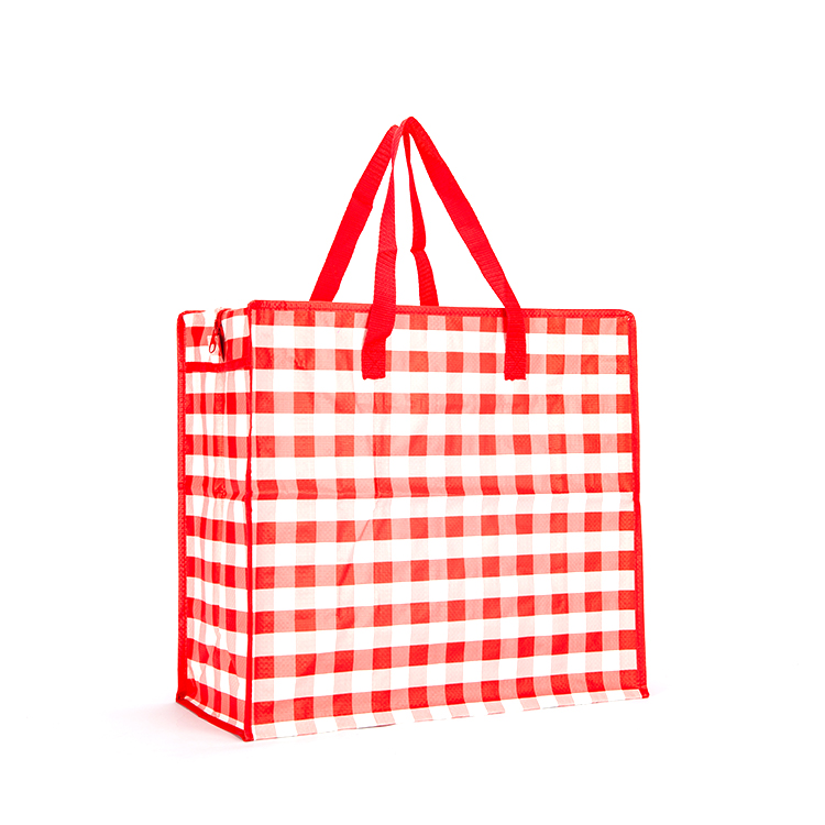 Customized Foldable Food Delivery Tote zipper Bag