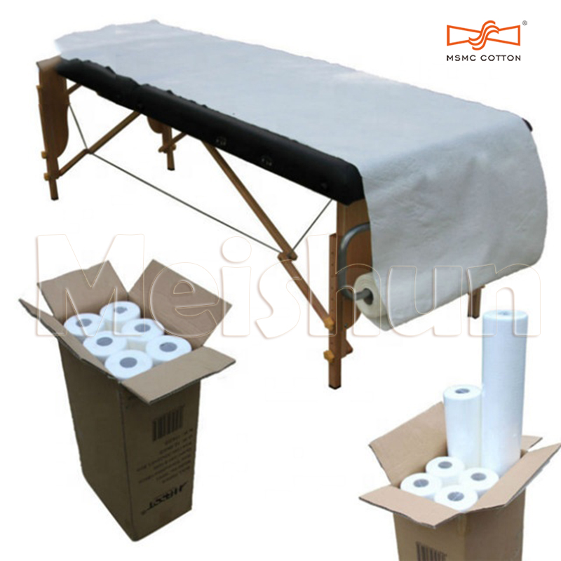 Disposable bed sheet roll