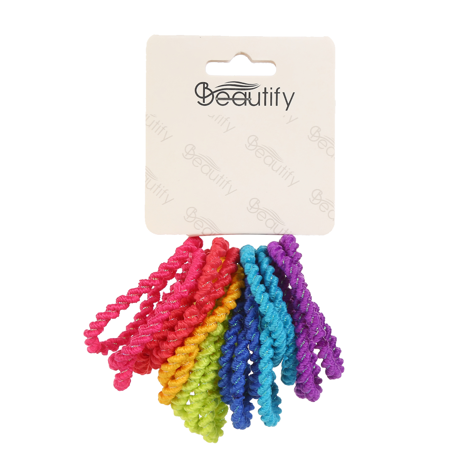 hair elastics set with colis clip