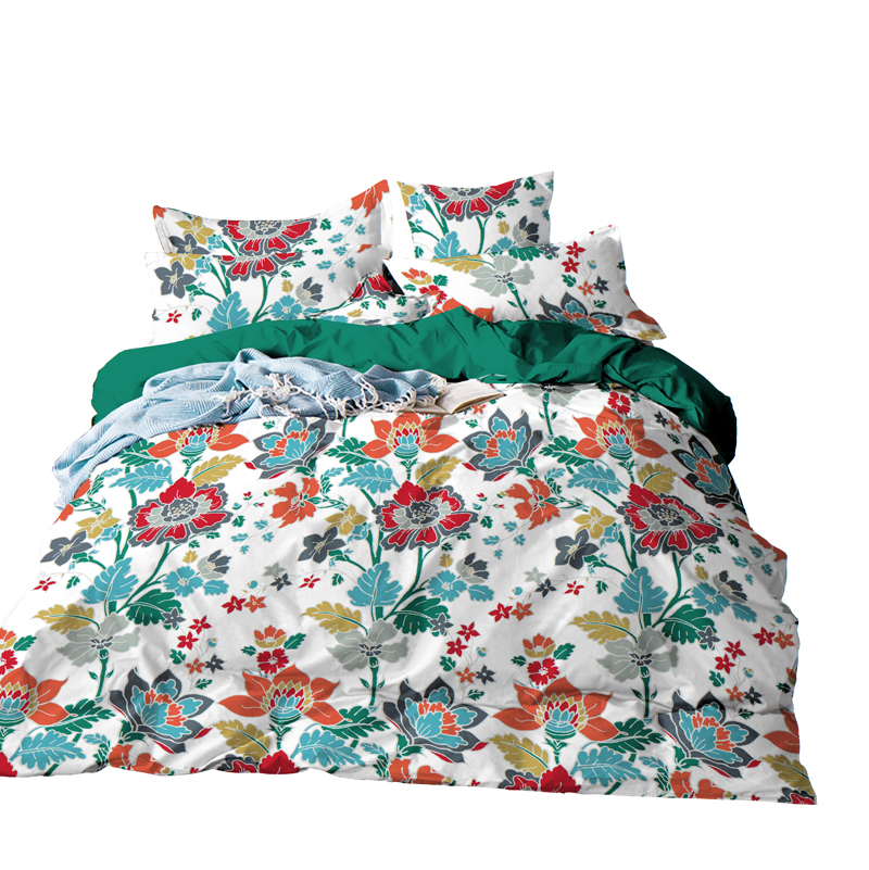 150TC 100cotton floral print fabric for bedding ，duvet cover ，sheet