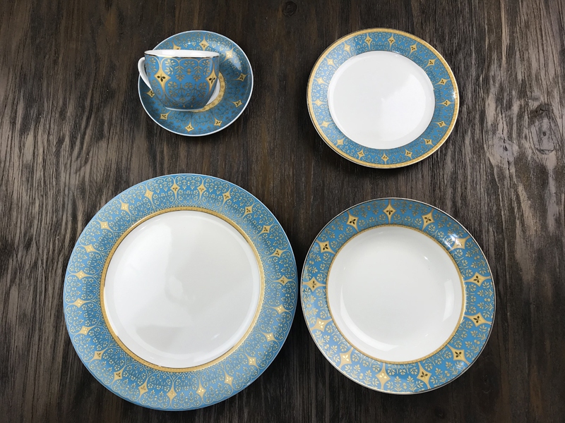 New Bone China Dinner Set