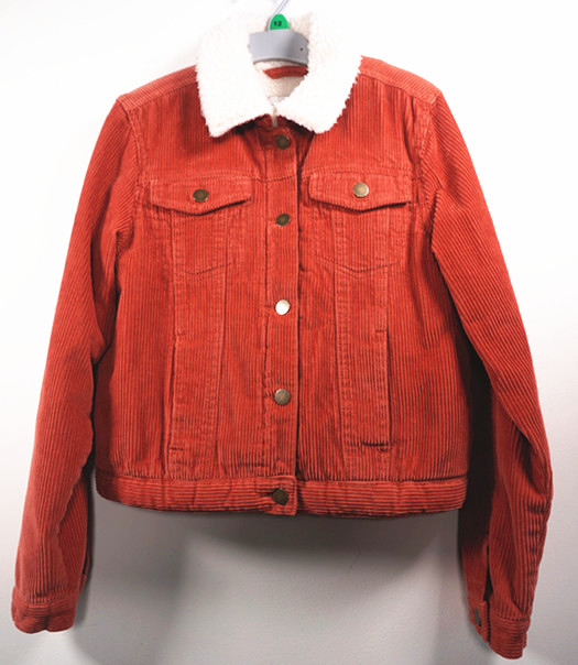 Girl's Corduory Outdoor Jacket