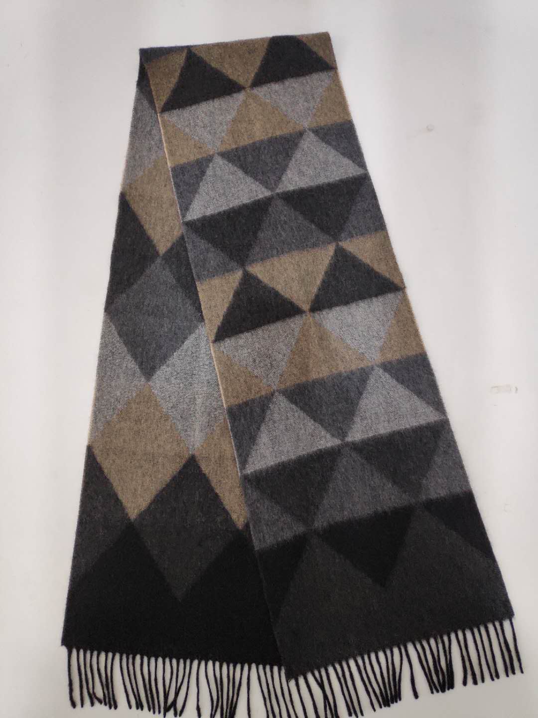 Cashmere Jacquard Scarf
