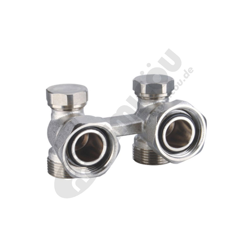 Angle H-mode valve with male thread