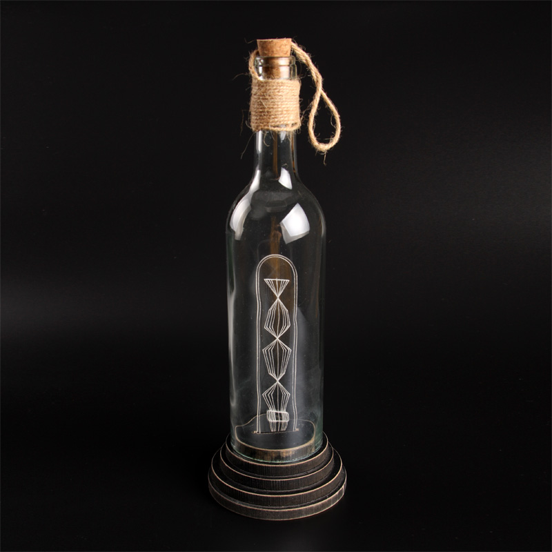 LED Night Lamp - Bottled skyscraper