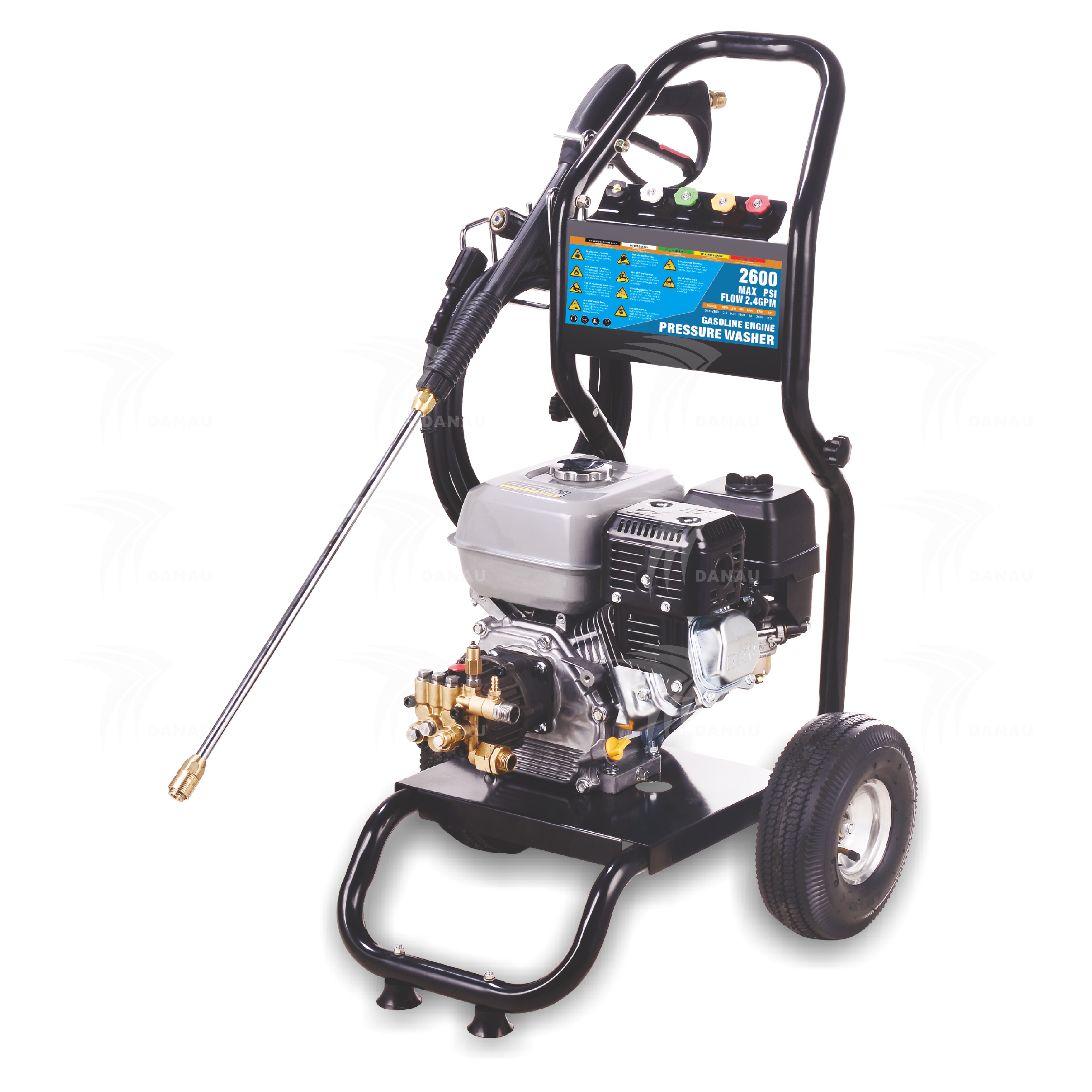 Cold Water Gas Pressure washer 6.5HP 2600 PSI