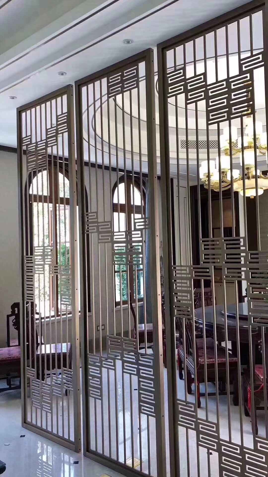 Aluminum partition/room divider/facade