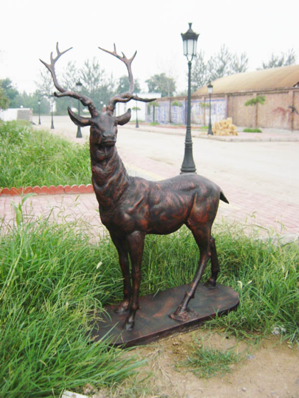 cast iron deer