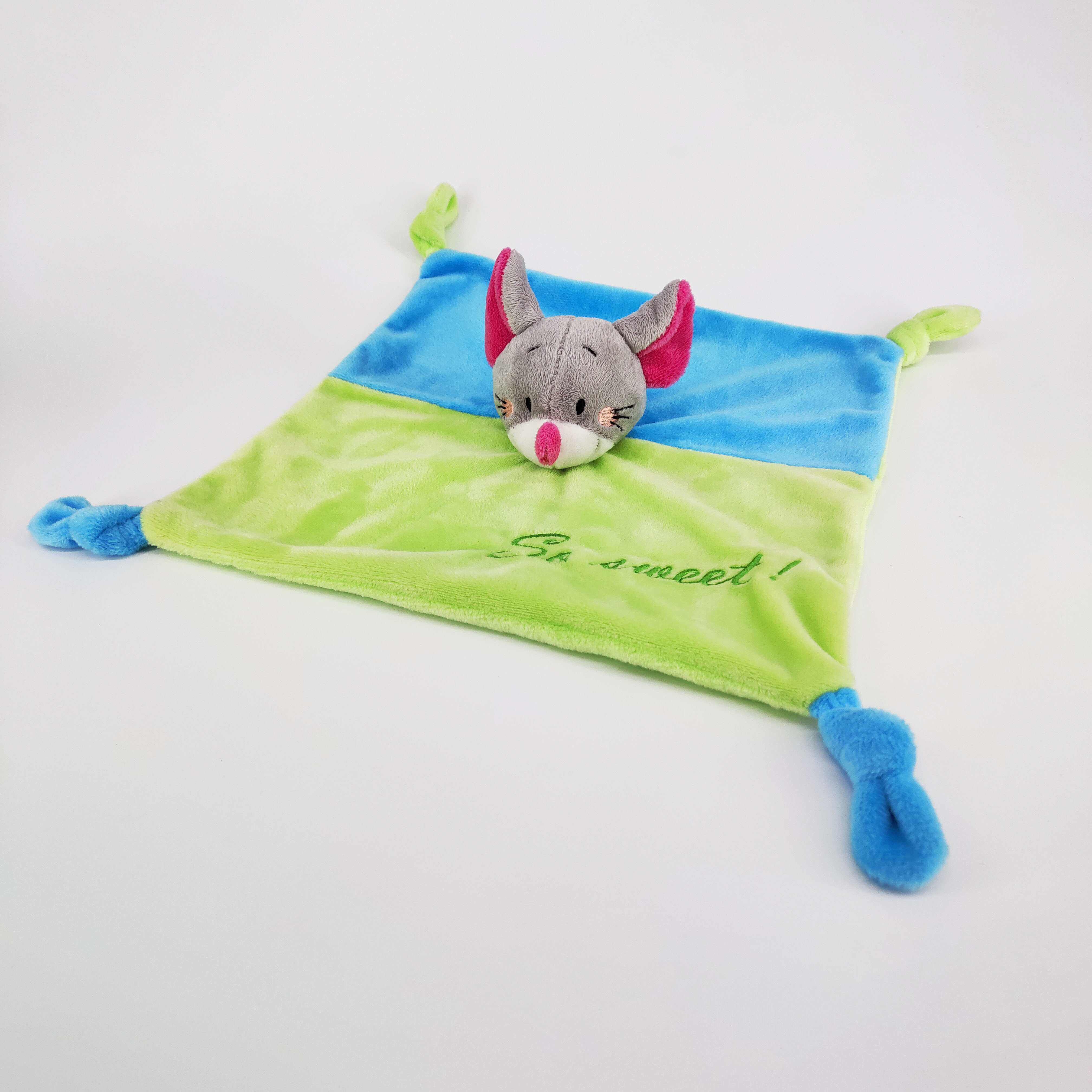 baby blanket withe rattle