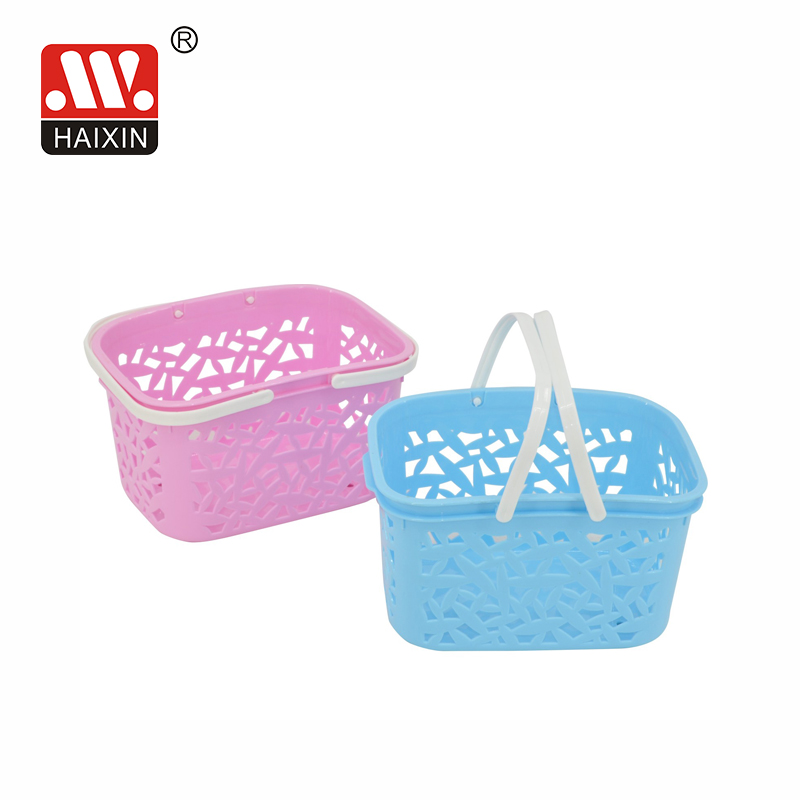 Plastic Storage Basket 4.5L Basket with Handle Handy Basket 10003