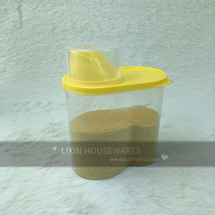 Food grade top open Food storage tank with plastic cover food storage tank with milk powder food storage container