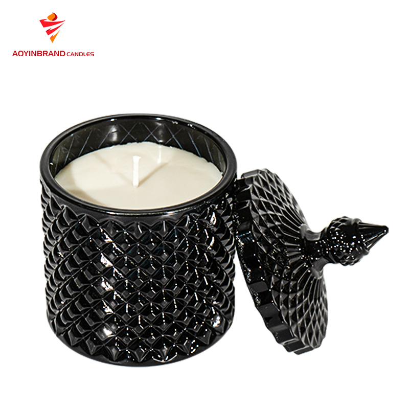 Natural Soy Wax Candle in Glass Jar for Wedding Gife Set