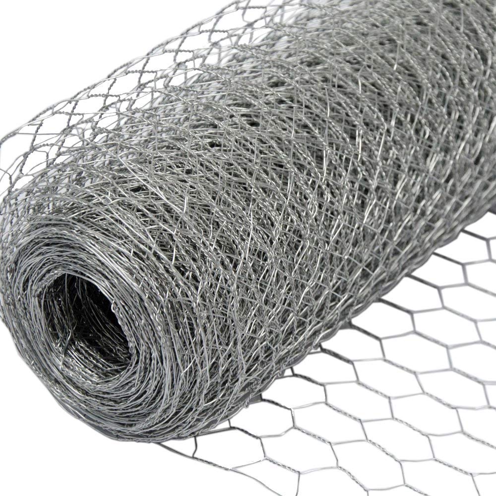 Heavy duty hexagonal chicken wire mesh fence netting
