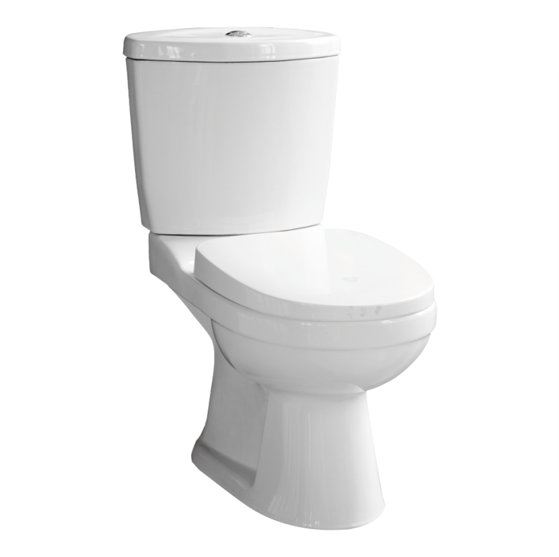 Economic two piece toilet