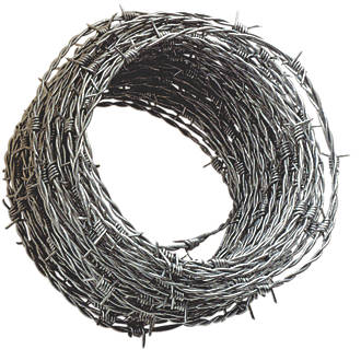 Galvanized Anti Climb Barbed Wire Fence For Army