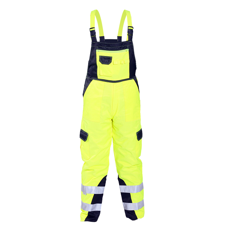 Yellow Flurescence working bibpants