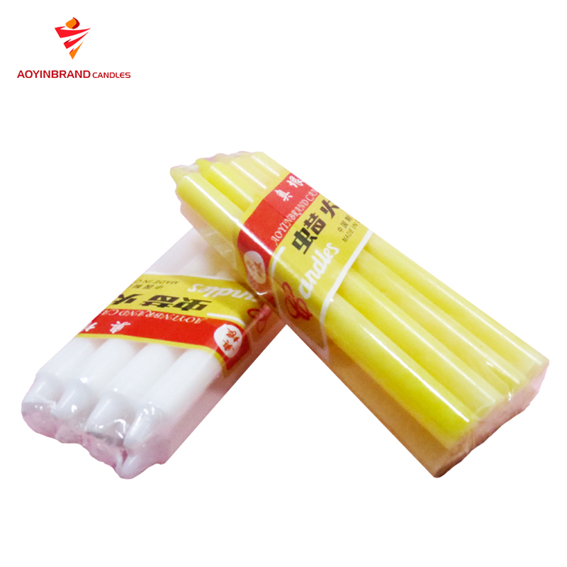 Shijiazhuang Religious white long stick church candle/candel