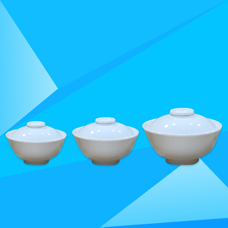 Porcelain 3pcs bowls set with cover , PORCELAIN DINNER WARE, Ceramic bowls 3pcs set