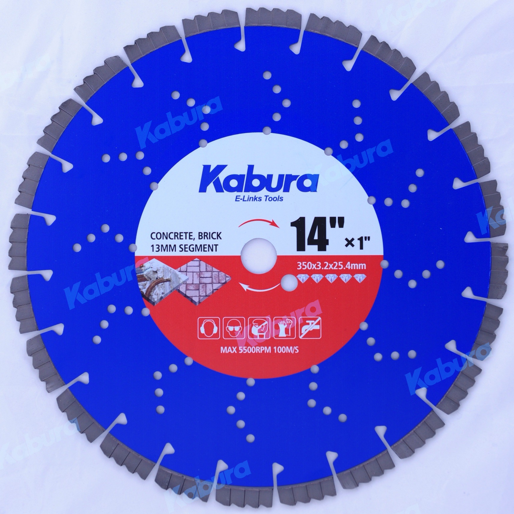 laser welded diamond saw blade