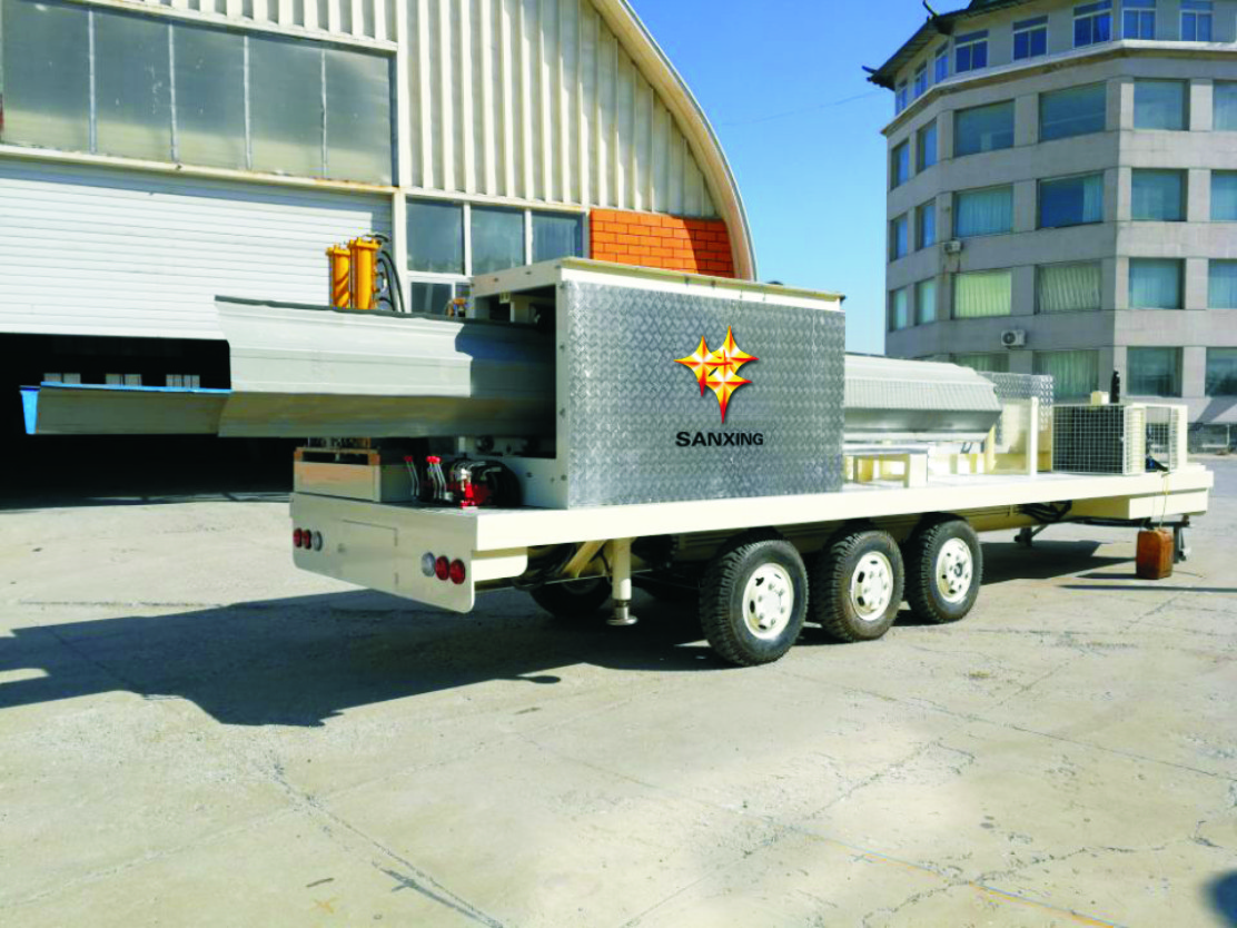 SX-1000-750 Mobile Arch Roof Machine