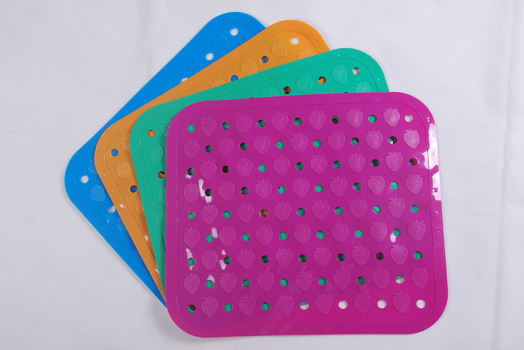 Kitchen PVC sink mat under dish sink protector plastic non slip mat
