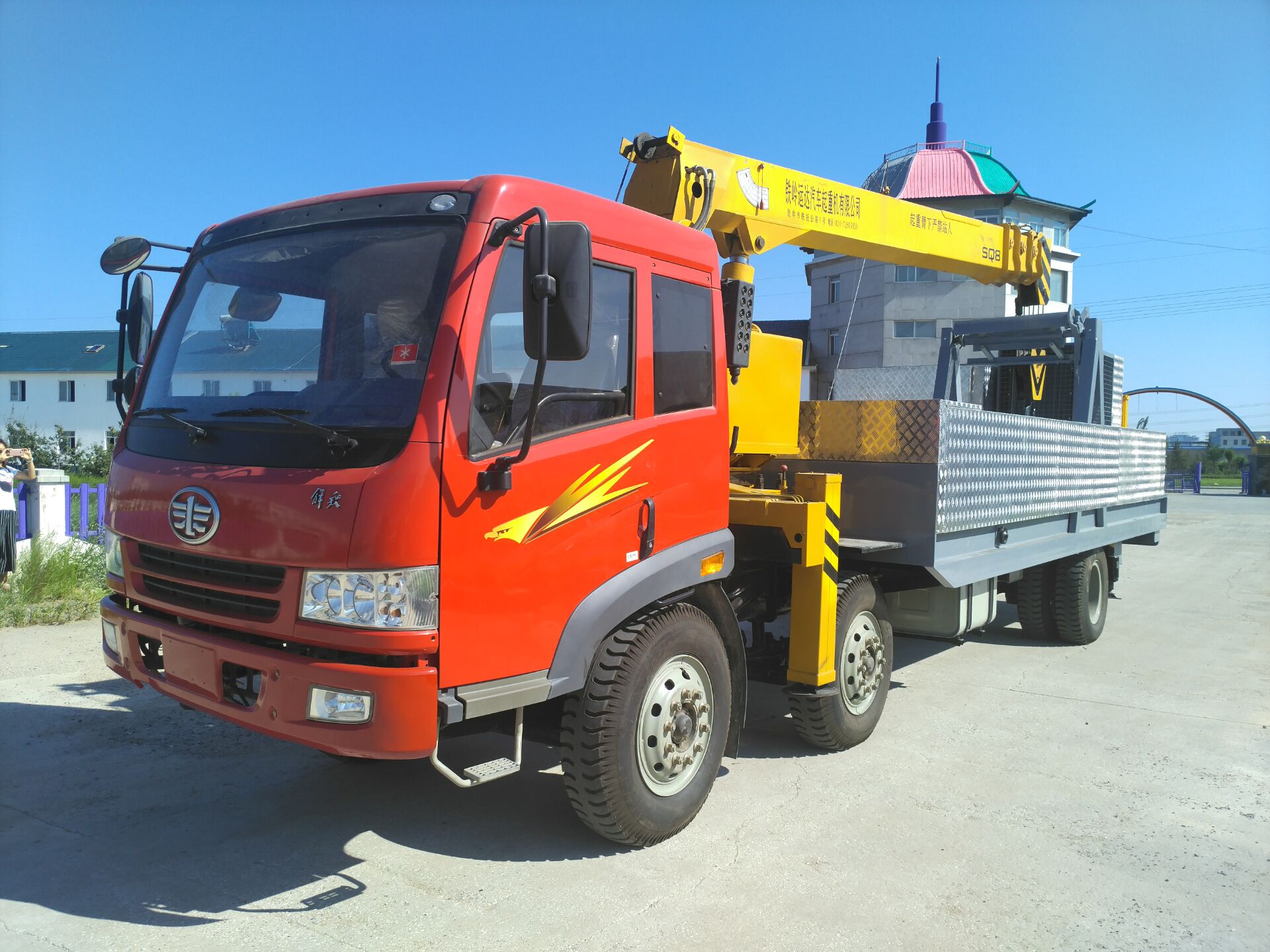 SX-1000-680 Trussless Arch Roof Machine